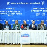 Gemlik Basketbol’a Bursasu desteği 