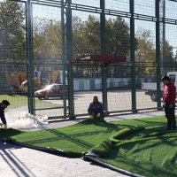 Futbol sahaları yenileniyor 