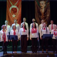 Orkestradan ‘Cumhuriyet Marşı’  