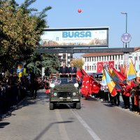 Bursa’da Cumhuriyet Bayramı coşkusu 