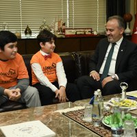 Başkan Aktaş’ın özel konukları 