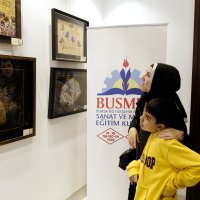 ‘Nakşı Ebru’ sergisi açıldı 