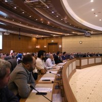 Personele katılım sertifikası töreni 