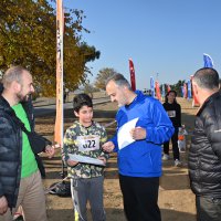 Oryantiring turnuvasında zamana karşı yarış 