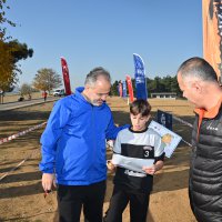 Oryantiring turnuvasında zamana karşı yarış 