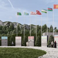 600 metrekarelik Türk bayrağı göklere çekildi 