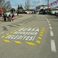Gölyazı yolu sil baştan yenilendi 