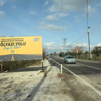 Gölyazı yolu sil baştan yenilendi 