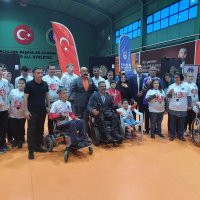 Engelli bireyler hedefe odaklandı 