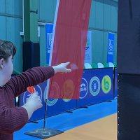 Engelli bireyler hedefe odaklandı 