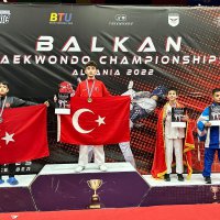 Büyükşehirli sporcular Arnavutluk’tan boş dönmedi 