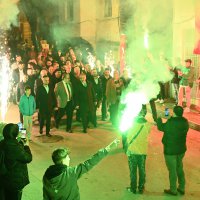 Başkan Aktaş’a Sinandede karşılaması 