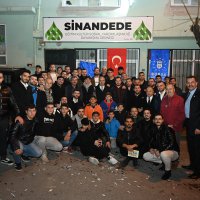 Başkan Aktaş’a Sinandede karşılaması 