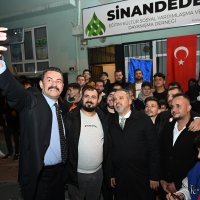 Başkan Aktaş’a Sinandede karşılaması 