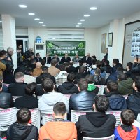 Başkan Aktaş’a Sinandede karşılaması 