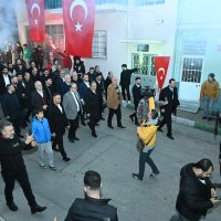 Başkan Aktaş’a Sinandede karşılaması 