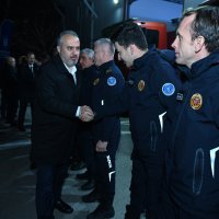 Başkan Aktaş, yeni yıla 2023'ün ilk bebeğiyle girdi 