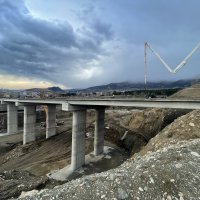 Balıklıdere Köprüsü tam gaz 