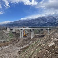 Balıklıdere Köprüsü tam gaz 