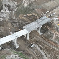 Balıklıdere Köprüsü tam gaz 