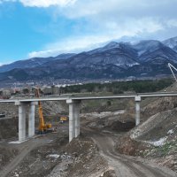 Balıklıdere Köprüsü tam gaz 