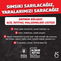 Büyükşehir’de yardım seferberliği  