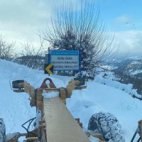 694 mahalle yolu ulaşıma açıldı 