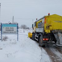 694 mahalle yolu ulaşıma açıldı 