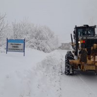 694 mahalle yolu ulaşıma açıldı 