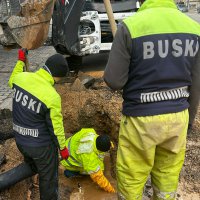 Afet bölgesinde altyapıya BUSKİ müdahalesi 