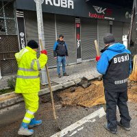 Afet bölgesinde altyapıya BUSKİ müdahalesi 
