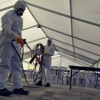 Deprem bölgesinde hijyen seferberliği 