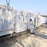 Deprem bölgesinde hijyen seferberliği 