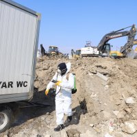 Deprem bölgesinde hijyen seferberliği 