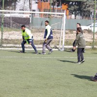 Depremzede çocuklarla moral maçı 
