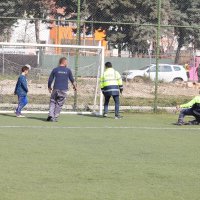 Depremzede çocuklarla moral maçı 