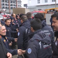 Enkazda can kurtaran kahramanlar Bursa’da 