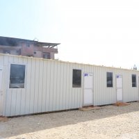 Acı hayata konteynerde yeni başlangıç 