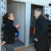 Acı hayata konteynerde yeni başlangıç 