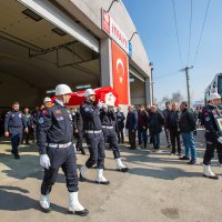 Bursa itfaiyesinde hüzünlü veda 