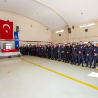 Bursa itfaiyesinde hüzünlü veda 