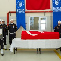 Bursa itfaiyesinde hüzünlü veda 