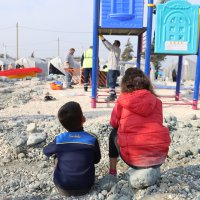 Büyükşehir’den depremzede çocuklara oyun parkı 