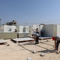 Geçici barınmaya hızlı çözüm 