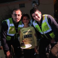 Çadırda doğum günü 