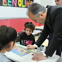 Başkan Aktaş’tan özel öğrencilere ziyaret 