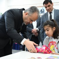 Başkan Aktaş’tan özel öğrencilere ziyaret 