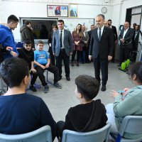 Başkan Aktaş’tan özel öğrencilere ziyaret 