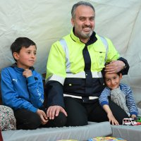 Hataylı afetzedelere Bursa morali 