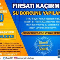 BUSKİ borçlarında büyük yapılandırma fırsatı 